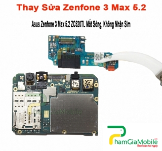 Thay Thế Sửa Chữa Asus Zenfone 3 Max 5.2 ZC520TL Mất Sóng, Không Nhận Sim